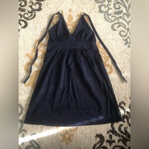 Victoria secret navy blue halter cover up